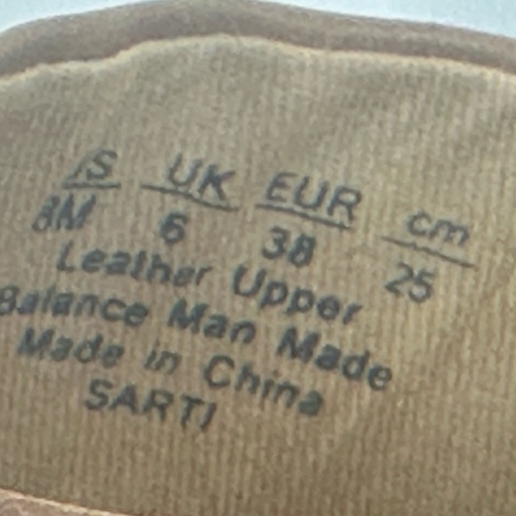 NWOB - Franco Sarto Sarti Open Toe Sandals With Cork Wedge Heel - Size 8M - Picture 8 of 8